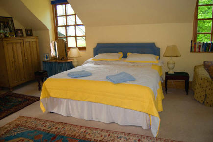 The Master Bedroom at The Old Mill